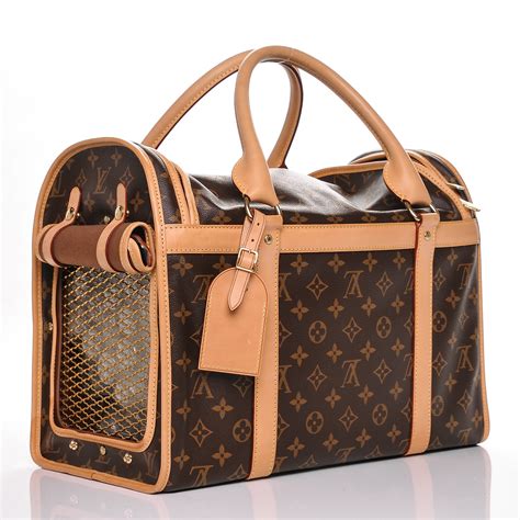 louis vuitton pet bag|The Louis Vuitton Dog Carrier is for chic owners and their pets.